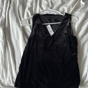 White House Black Market, black blouse size XS.